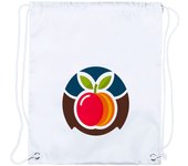 3 MOCHILAS DE CUERDAS logo profesional frutero fruteria fruta playa piscina picnic excursion personalizada