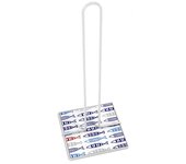 Portarrollo de Papel de Cocina Versa Peces Metal Acero Madera MDF (16,5 x 31 x 13 cm)