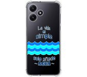 Funda Silicona Antigolpes para Xiaomi Redmi 12 5G diseño Agua Dibujos