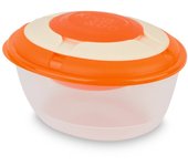 Mediawavestore Tapper para Almuerzo con Envase Gel de Hielo Frío-calor y Compartimento para Salsas