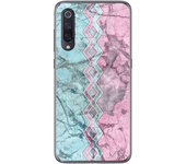 Tumundosmartphone Funda Gel Tpu para Xiaomi Mi 9 diseño Mármol 08 Dibujos
