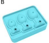 Silicone Prank Butt Plug Shaped Mold Fun Shape Ice Cube Molds Novelty Ice Cube Trays for Ice Chilling Whiskey Cocktails Moulds