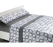 SABANALIA - Juego de sábana de coralina Spring (Disponible en varios tamaños y colores) - Máximo confort y protección contra el frío - 240 grs/m² - 100 % Microfibra de Poliéster