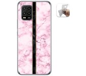 Tumundosmartphone Funda Gel Tpu para Xiaomi Mi 10 Lite diseño Mármol 04 Dibujos