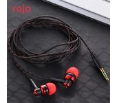 Wired Earphone Brand New Stereo In-Ear 3.5mm Metal Weave Cable Earphone Headset For Laptop Smartphone Gifts HiFi Headphone