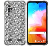 Funda Silicona para Ulefone Armor 12 5G diseño Letras Dibujos