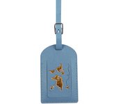 Etiquetas de equipaje, etiquetas de identificación de maleta, etiquetas de equipaje de cuero, etiquetas de bolso para parejas, viajes de luna de miel, 3 piezas
