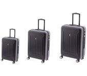 GLADIATOR - Maletas de Viaje Rígidas ABS - Maleta de Viaje Cabina, Maleta Mediana y Maleta Grande - Asa Telescópica, 4 Ruedas Giratorias y Candado de Combinación, 55 cm + 68 cm + 78 cm
