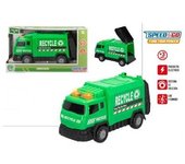 CAMION BASURA FRICCION CON  LUZ Y SONIDOS COLOR BABY Raíz VEHICULOS CON MECANISMO Todos los juguetes