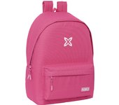 Mochila Doble para Portátil 15,6"+USB Munich Básicos Fucsia - Mochila con USB Munich