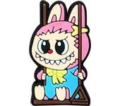 1-16Pcs Hot toys Cute Labubu Cartoon Shoes Charms PVC Shoe Accessories For Clogs Sandals Decoration Buckle Kids Friends Gifts