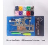New 80/150/240/360Sets T5 12MM  Plastic Snap Button Fastener + Snaps Pliers Sewing Tool Kit Press Machine For Baby Kids Clothes
