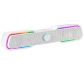 Barra de Sonido con Bluetooth Mars Gaming MSBX/ 10W/ 2.0/ Blanca