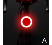 Bicycle Tail Light Cycling Lamp Multi Lighting Modes USB Rechargeable Led Flash Tail Rear Lights MTB Seatpost Bike Accessories