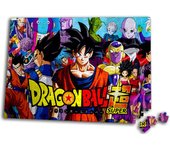 PUZZLE 252 PIEZAS DRAGON BALL SUPER GOKU ANIME rompecabezas puzle para adulto vegeta freezer dragonball super guerrero sagaandroides