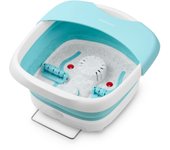 Medisana FS 886 | Baño de Pies con Masaje y Calor | Tina de Baño Plegable | Talla de Zapato 45