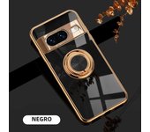 Electroplating Magnetic Ring Bracket Phone Case for Google Pixel 9 Pro 9 8 Pro 8A 8 7Pro 7A 7 6A 5A Shockproof Protection Cover