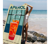 Cartoon Fruit Juice Mojito Aperol Spritz Beach Towel Colorful Bath Towels for Girl  Custom Sand Free Beach Yoga Spa Gym Pool