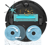 Robot Aspirador con Navegación Láser Base Autovaciado y Tecnología de Limpieza Avanzada Conga 16090 AI SpinArm