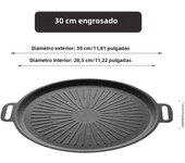 Outdoor BBQ Grill Pan 34CM Non-Stick Baking Tray Korean Barbecue Roastig Grill Plate Camping Pot wok Frying Pan Kitchen Cookware