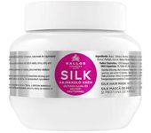 Kallos Cosmetics Silk Mask Con Aceite de Oliva y Proteína de Seda para Cabello Seco, Sensibilizado y sin Vida 275 Ml