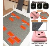 6Area 10W DC Heated Mat Plush Electric Blanket USB Outdoor Camping Sleeping Mattress Heated Mat Thermal Pad Heating Sleeping Psd