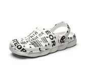 Summer Men Beach Shoes Breathable Mens Garden Shoes Lightweight Sandals Comfortable Slippers Non-slip Platform Shoes Flip Flops