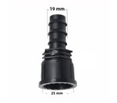 1PC 1/2 3/4 Female Male Thread To 1/2 3/4 1 Inch Garden Hose Barb Connector 16mm 20mm 25mm Plastic Irrigation Pipe Fitting