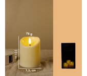 1Pc flickering flameless candle, creating a romantic atmosphere, DIY atmosphere lamp, creating a warm autumn, battery