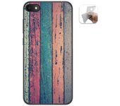 Tumundosmartphone Funda Gel Tpu para Alcatel 1V 2019 diseño Madera 10 Dibujos