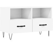 vidaXL Mueble para TV madera contrachapada 80x36x50 cm, Mueble de Salon, Mueble TV, Mueble TV salon, Mesa de TV, Mueble tele