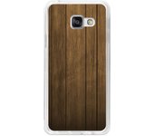 Tumundosmartphone Funda Gel Tpu para Samsung Galaxy A3 (2016) Diseño Madera Dibujos
