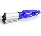 Pelo mullido estilo curling hierro coreano huevo rollo palo 3D curling hierro huevo rollo curling hierro lana curling hierro