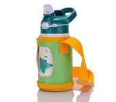 400ML Children Thermos Water Bottle Kids Thermos Mug Baby Duck Billed Straw 316 Stainless Steel Vacuum Flasks Tumbler Thermo Cup
