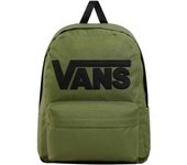 Mochila Verde Vans Old Skool Drop V - Diseño Icónico, Espaciosa y Duradera