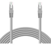 Ociodual Cable Ethernet Cat.6 de 2.0 M Cable de Red UTP AWG24 Gris 1Gbps 250MHz con Conector RJ45, Compatible con PC PS5 PS4 XBOX X/S TV BOX ROUTER Servidor NAS Cat.5 y Cat.5e