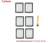 For iRobot Roomba i3,, i4, i6, i6+, i7, i7+, i8, i8+, E5, E6, E7,Vacuum Cleaner Part Hepa Filter Main Side Brush Replacement
