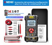ANENG M167 Smart  Mini Multimeter 4000 Counts Digital Auto Recognition Professional AC/DC Voltage Current Multimeters Tools