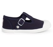Pisamonas Zapatillas Lona Niños Puntera Goma Tipo Pepitos