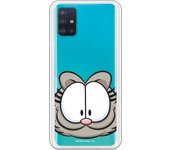 Funda original compatible con Samsung Galaxy A51 - Garfield Nermal