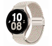 20mm 22mm Braided Nylon Strap for  Huawei Watch GT/GT3 Pro/Samsung Galaxy Watch 6 5 4 Magnetic Bracelet for Amazfit GTR/GTS Band
