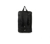 STARLEY-Bolsa de lona con 4 ruedas  media de 24 pulgadas , plegable para viajar con tira de hombro Store Oxford Bag de lona impermeable para el movimiento para mover,60x42x20 cm