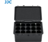 JJC Film Carrying Hard Storage Case for 15 Rolls 35mm Film -120mm Film Waterproof Crushproof Photographic Film Case