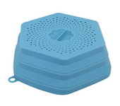 Protector de salpicaduras de silicona para microondas, tapa plegable absorbente, cubierta de placa de microondas, cubierta de calefacción a prueba de aceite