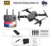 Professional Drone E88 Pro 4K Wide-Angle HD 1080P Camera WiFi Height Hold Foldable RC Drone Quadrotor Helicopter Children's Toys