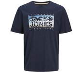 Jack & Jones Camiseta Hombre JJCOLTON PHOTOPRINT TEE SS CREW NECK