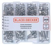 Black & Decker Surtido Tornillos Torx 265 Piezas