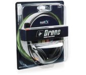 Natec NSL-0294 - Auriculares Drone con Microfono Negros 3,5MM, Negro