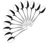 Maxia Market - Cubiertos accesorios para cocina, cuchillo para carne, fruta, de mesa, pescado, cuchara de postre, sopa, tenedor, espatula para tarta, acero inoxidable INOX - Colección VERSALLES