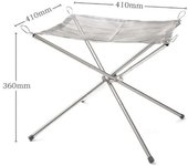 Fogón portátil de camuflaje para exteriores-Parrilla de camping para el aire acondicionado